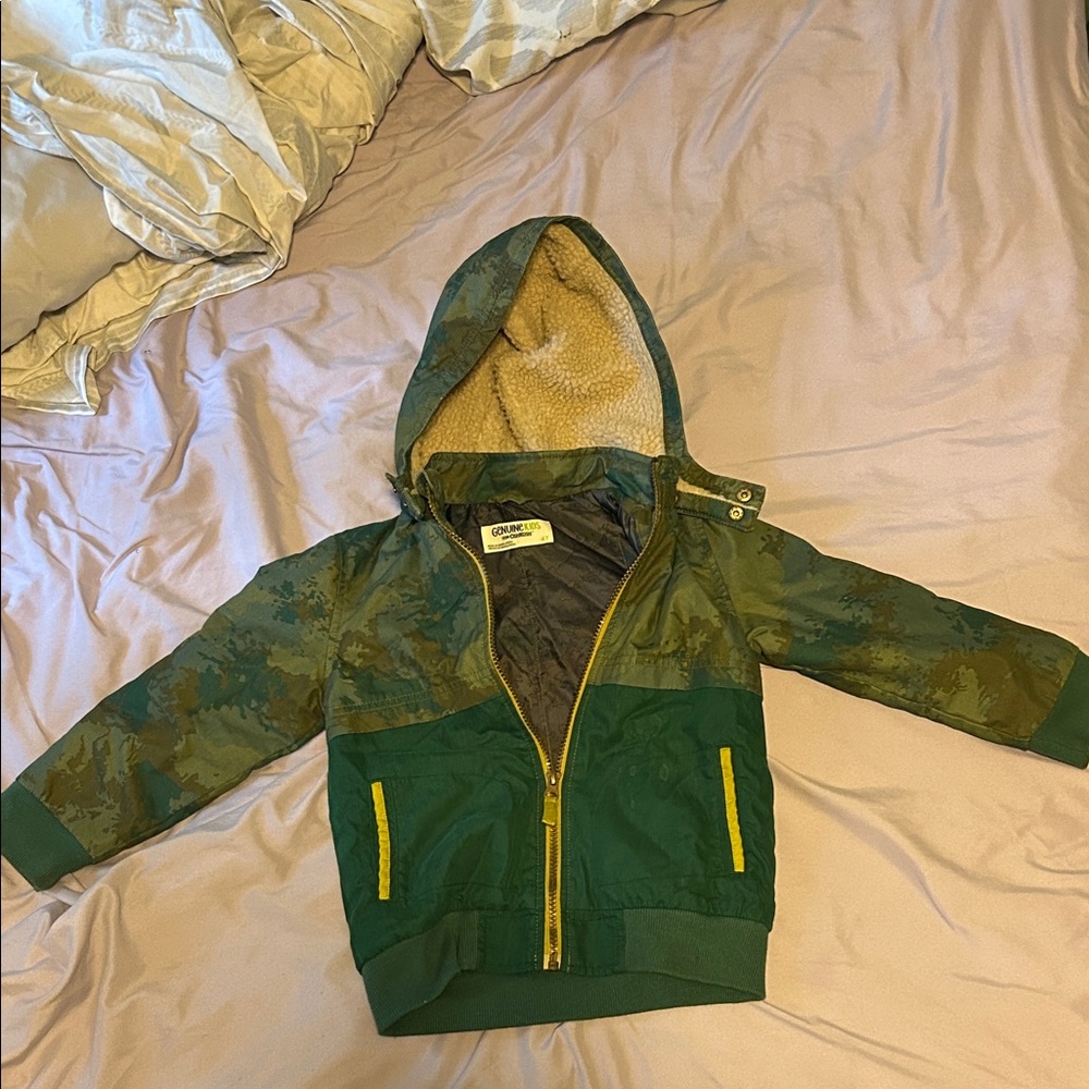 OshKosh B'gosh Green Camouflage Jacket